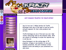 Tablet Screenshot of krazyexchange.com
